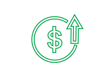 Dollar sign icon