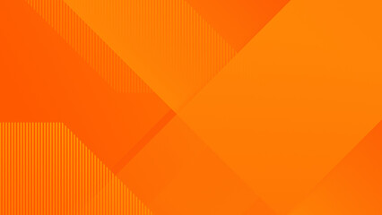 4k yellow orange red elegant abstract dynamic background. Creative animated geometric shapes. Triangles, squares, stripes lines. Color gradient. Light dark flowing shades. Web seamless loop banner BG