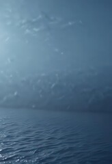 Fototapeta premium Subtle ocean-inspired blue gradient, smooth texture, image, soft