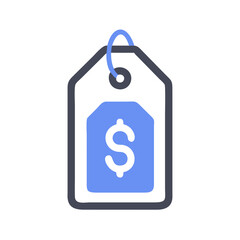 Price Tag Icon Representing Product Pricing and Label Information