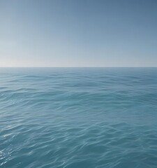 Obraz premium Subtle light blue gradient, soft, calming ocean-like effect, illustration, waves, texture