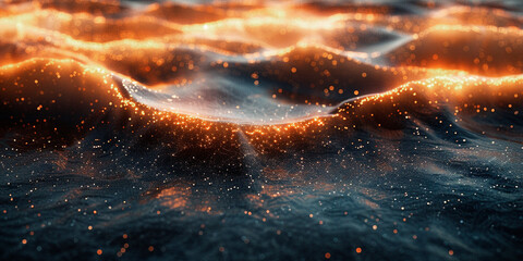 Textural representation of various geometric  shapes colors shapes  ,Generated by AI