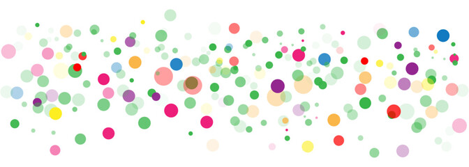 Colorful circle confetti vector background,circle confetti flying abstract pattern