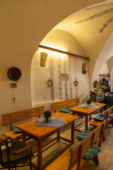 Typical small town Poysdorf - wine center, Lower Austria, Austria