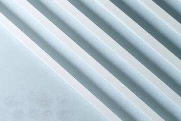 Obraz premium Minimalist Geometric Lines on Soft Blue Background in Abstract Design