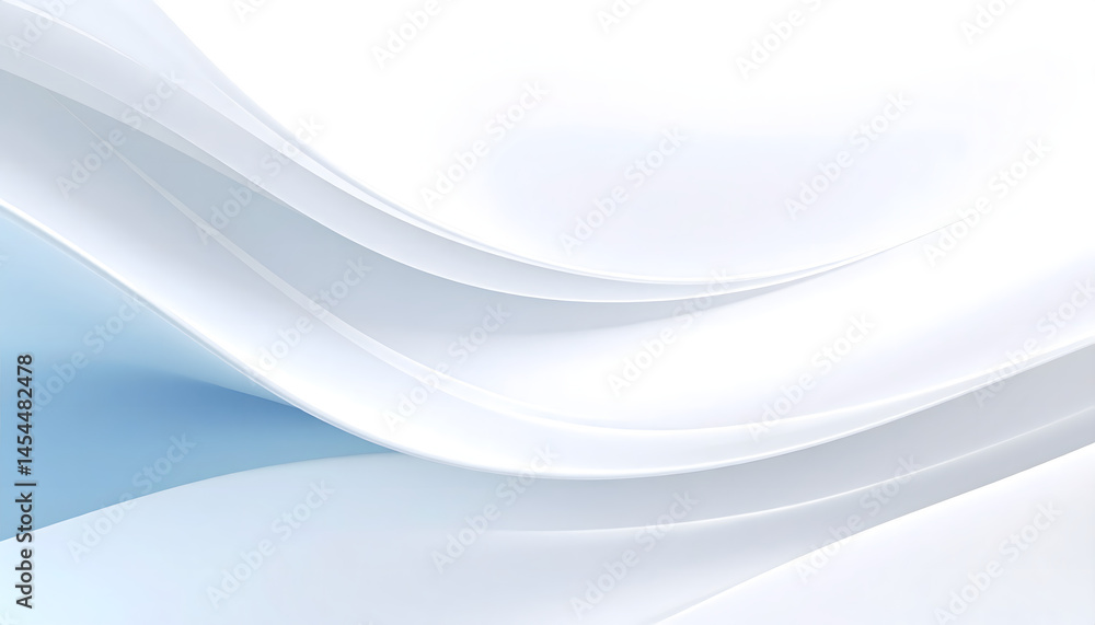 Poster gentle flow of light and shadow a calming abstract design with waving smoothness and delicate textur