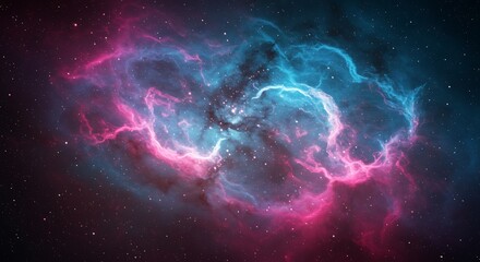 Glossy Liquid Nebula Flow
An abstract background of a glossy liquid nebula swirling in space, with viscous gas patterns in blue and pink and fluid dynamics details, perfect for sci-fi and artistic use