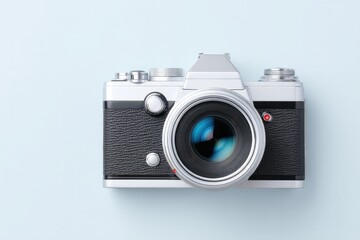 capture high-quality minimalistic image of single piece of tourist gear isolated against white background