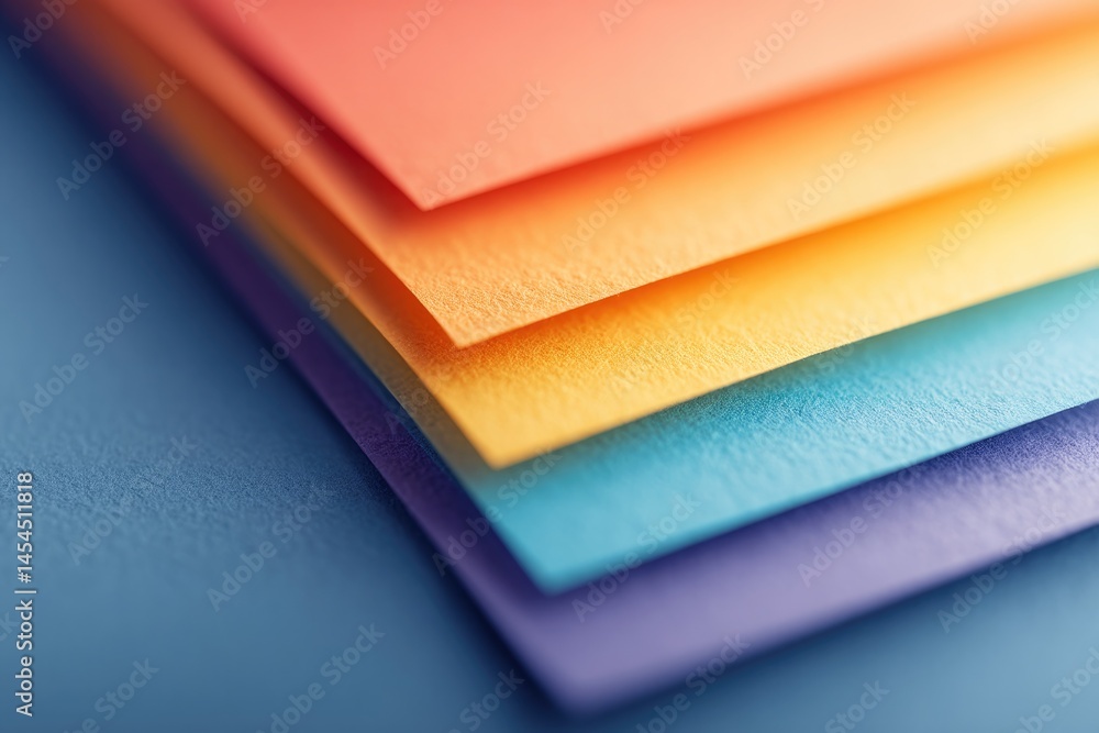 Poster close-up of colorful fusions of art elements creating harmony