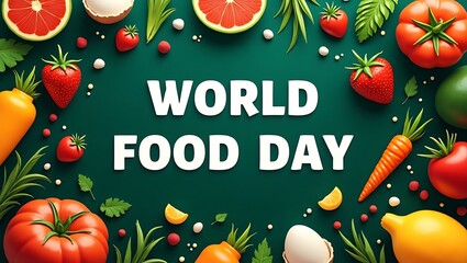 Celebrating World Food Day A Vibrant Display of Fruits and Vegetables