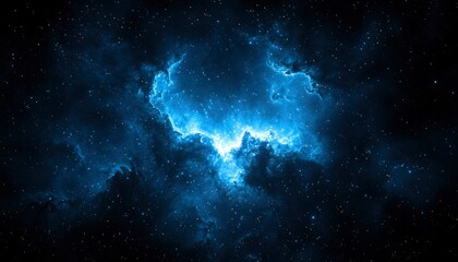 Fototapeta premium Cosmic Nebula Glow