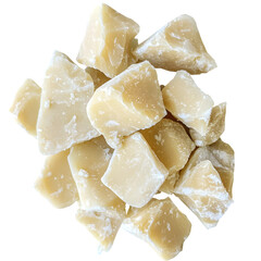 Raw unrefined shea butter chunk