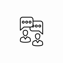 communication live icon sign vector