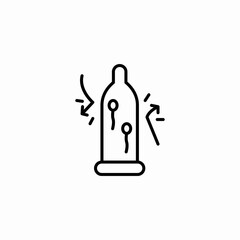 contraception protection icon sign vector