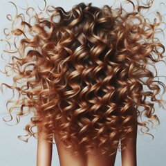Hair that and bouncy texture