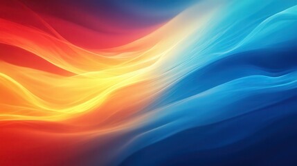 Abstract interplay of fire and ice