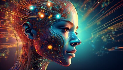 graphic representation of artificial intelligence