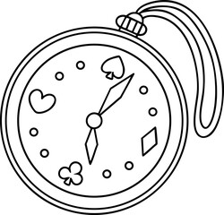 illustration clock