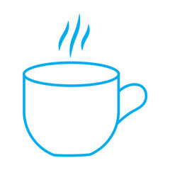 Coffee cup icon vector. cup a coffee icon vector. Hot drink round icon. Cup icon. Coffee cup silhouette icon and tea cup logo.  cofee cup vector.  Coffee mug icon.