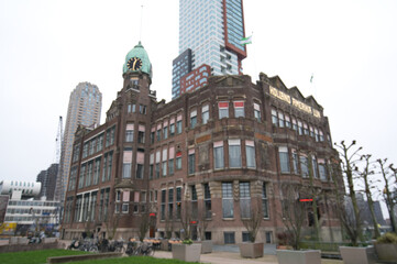 old historic new york hotel in rotterdam