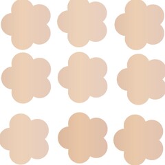 Minimalist graphic design with color gradient background