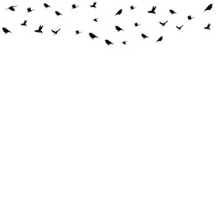 Bird Fly Vector Shape