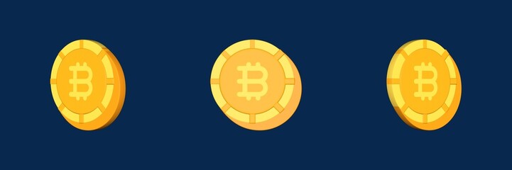 bitcoin money 3D icon