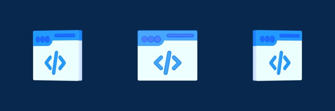 web web hosting 3D icon