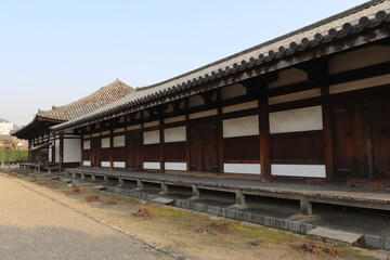 Interior garden of Gango-ji temple, Nara