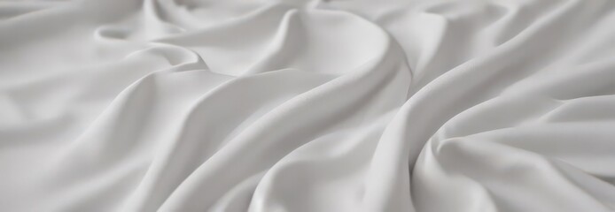 Woven white fabric with faint shadows, smooth feel ,  design element,  pattern,  clean