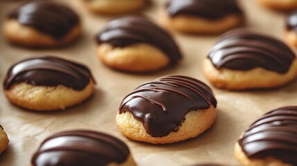 Delicious Chocolate Covered Cookies: A Sweet Treat