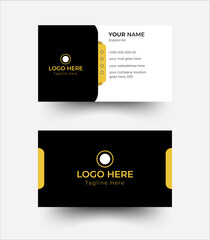 Creative and modern business card Design. Professional corporate business card design.