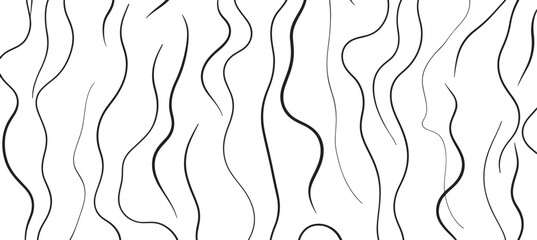 Abstract Wavy Lines Pattern A Simple and Elegant Design for Modern Backgrounds