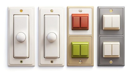 Light Switch Clipart - Electrical Symbols