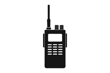 Walkie-Talkie vector, Walkie-Talkie symbol, Walkie-Talkie vector icon isolated on white background