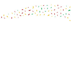 Confetti Shape Scattered Vector