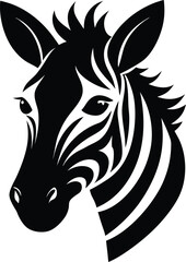 head of zebra