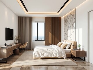 Modern Bedroom Design Inspiration: Empty Space for Creativity