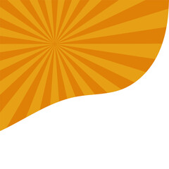 Comic Corner Retro Style Vector