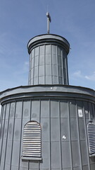 Metalowy dach wieży widokowej © tomo81