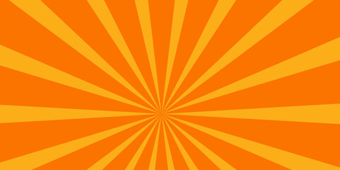 orange background spiral sunburst rays abstract geometric radial pattern. Fractal vector backdrop burst retro orange and red sunburst vintage backdrop wallpaper background.