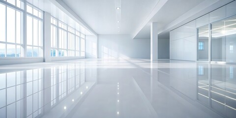 Fototapeta premium White Floor Paper Texture Background
