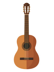 Fototapeta premium Classical Acoustic Guitar Illustration