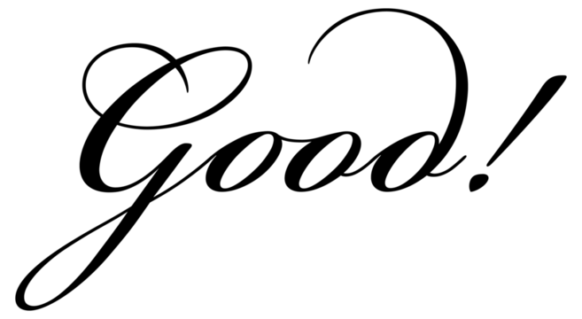 Good text on white background - Powered by Adobe