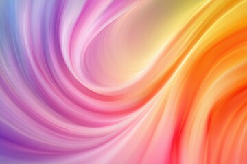 Obraz premium Vibrant Rainbow Swirl Gradient Background