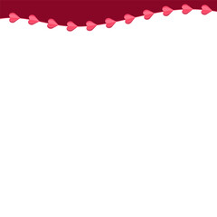 Obraz premium Header Love Lines Modern