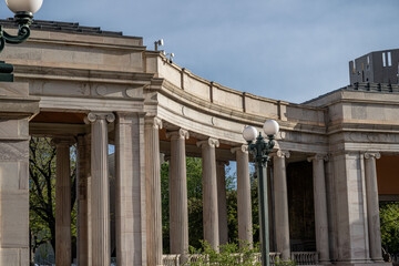 Naklejka premium downtown Denver, Colorado capitol 