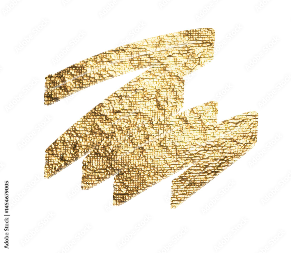 Poster gold texture with shiny gloss effect. brushstroke daub and smear creating a glamorous design. yellow