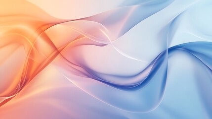 Fototapeta premium Abstract design featuring flowing, vibrant hues.
