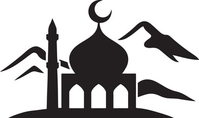 mosque vector